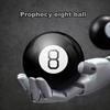 Magic 8 Ball - A Mysterious Answer Ball with a Glossy Black Exterior and White Number 8 Interior - Party Prediction Game