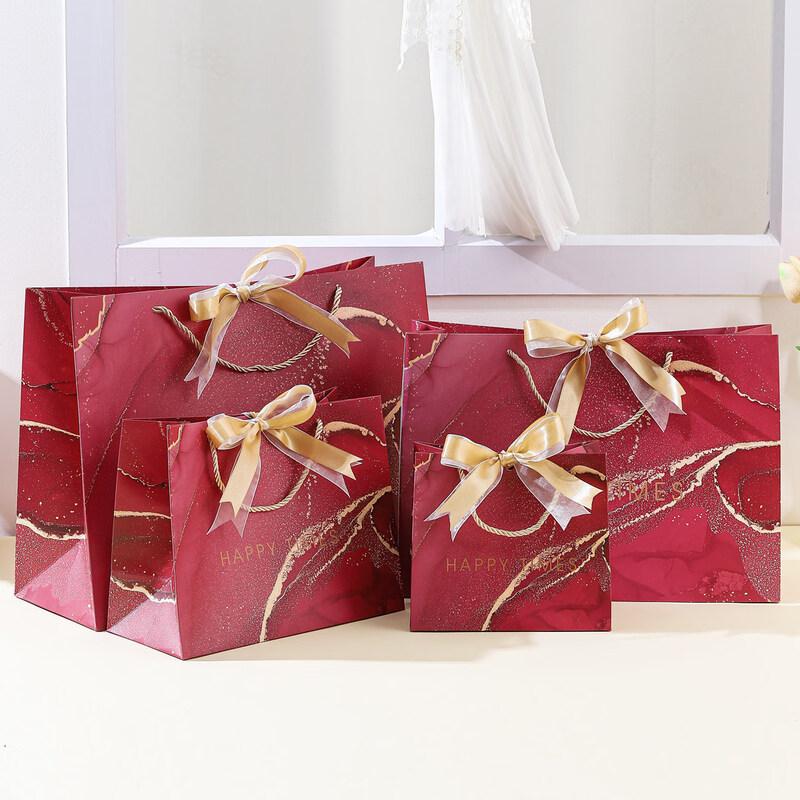 ZISIZ Large Paper Gift Bag for Clothing