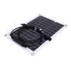 Solar Panel Charger Kit 15W18V Rain Proof Multifunctional Car Solar Panel Battery Charger with