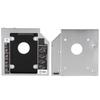 SATA3.0 HDD Caddy 9.5mm 12.7mm Universal Second Aluminum Alloy Computer Accessories for Laptop12.7mm  (Not Inclube Hard