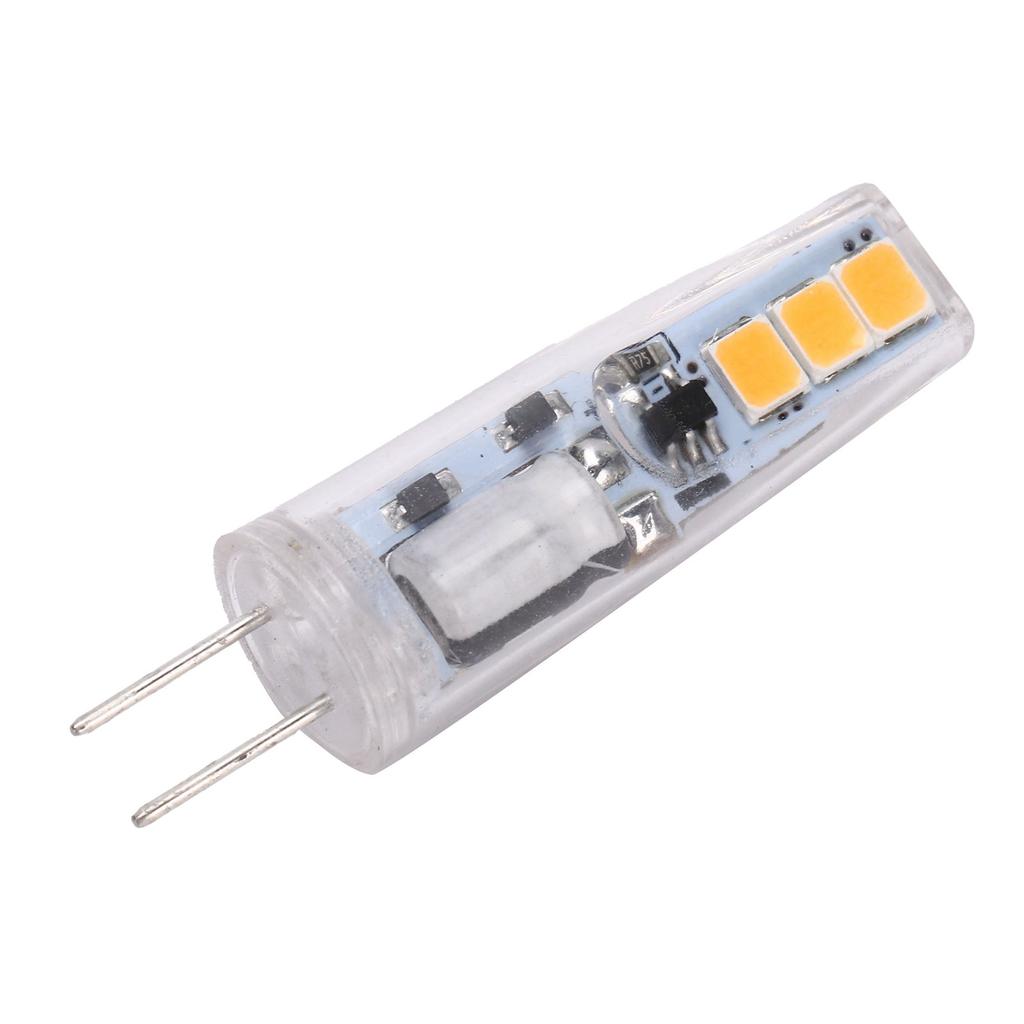 2W 200LM 2835 G4 Bulb AC DC 12V Mini PC Lamp Bulb for Home Chandelier Ceiling LampsWarm White 2700K‑3200K