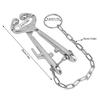 With Chain Cattle Nose Pliers Stainless Steel Livestock Nose Pliers  Veterinary Use