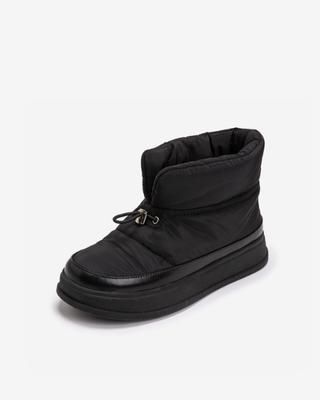 Simplet By Esquire Women Pony Padding Short Boots Black
