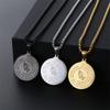 European and American Style Men's Praying Hands Medal Necklace E-commerce Jewelry