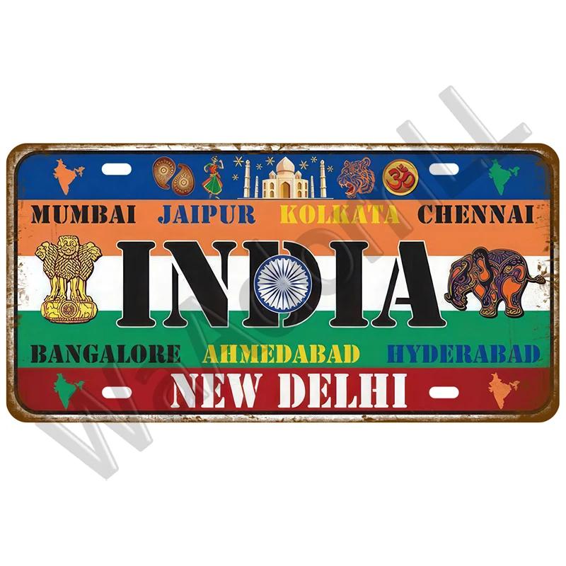 Vintage Tin Sign For Man Cave Bar Pub Club Decoration Retro Home Decor Country Metal Sign Tinplates Plate Plaque Metal Wall Art