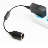 1Pcs 5V 2A USB DC To 12V 60W Car Cigarette-Lighter Socket Female Power Converter Adapter Cable For Electronics Auto Accessories