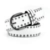 Zinc Zinc Alloy Pin Buckle Waist Belts Rivet Waist Belt for Women Casual Waistband  Women