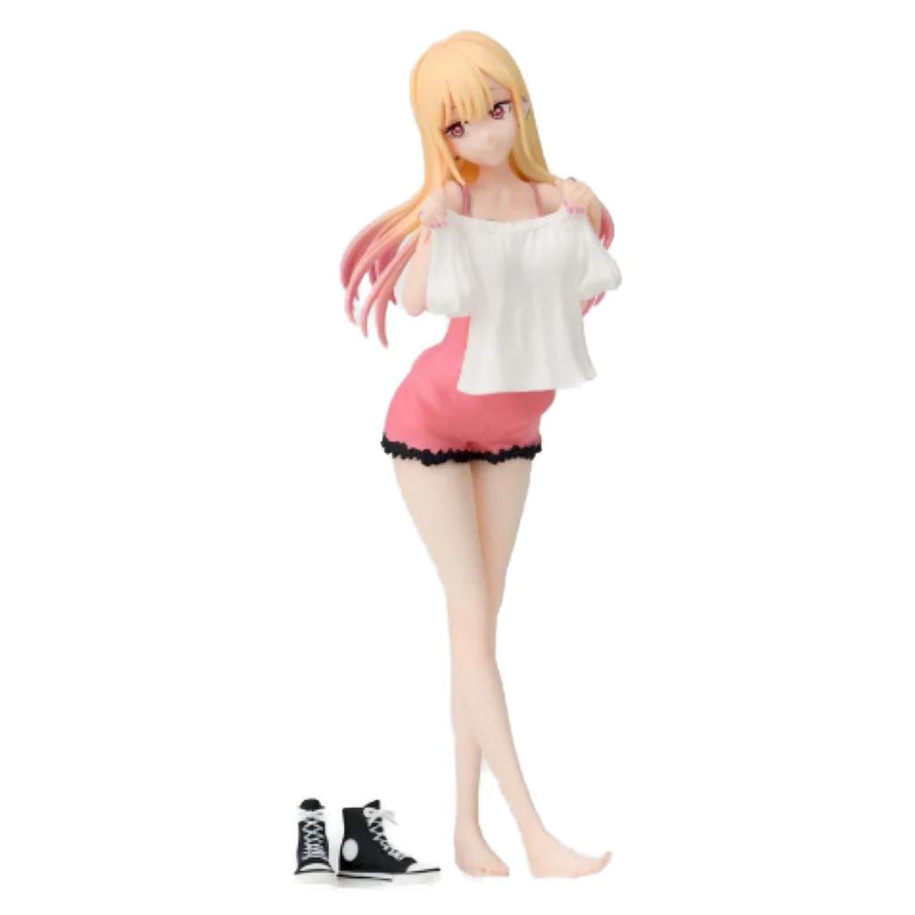 TV anime "My Dress-Up Doll Falls in Love" Luminasta Kitagawa Marin trying on figure, approximately 13 x 18 cm, 1 type