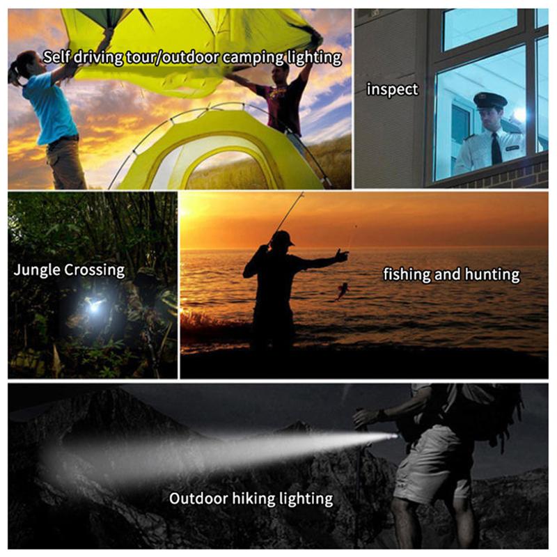 Portable Cob Led Keychain Flashlight Pocket Emergency Torch Backpack Light Mini Key Ring Flashlight Outdoor Camping Supplies