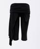 SCULPTOR Asymmetric Skirt Leggings Black