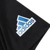 adidas T Shirts Unisex Black Crew Neck Moderate Straight Fit JE0950