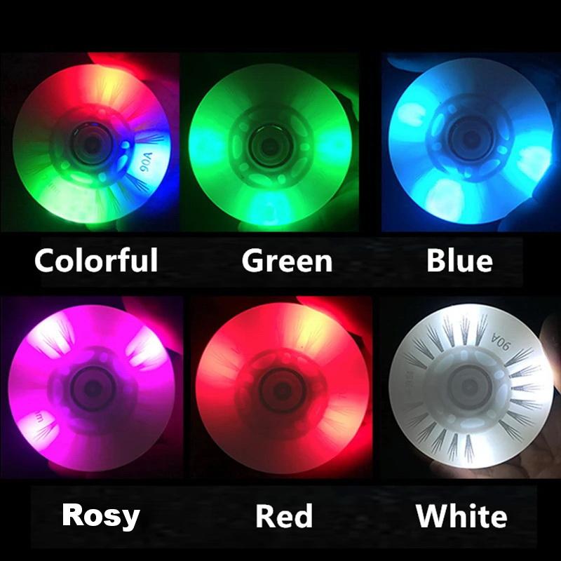 2025 Professional Inline Skates with LED Flashing Wheels Hot Products for Outdoor Sports Roller Speed Skates Lighting Wheels