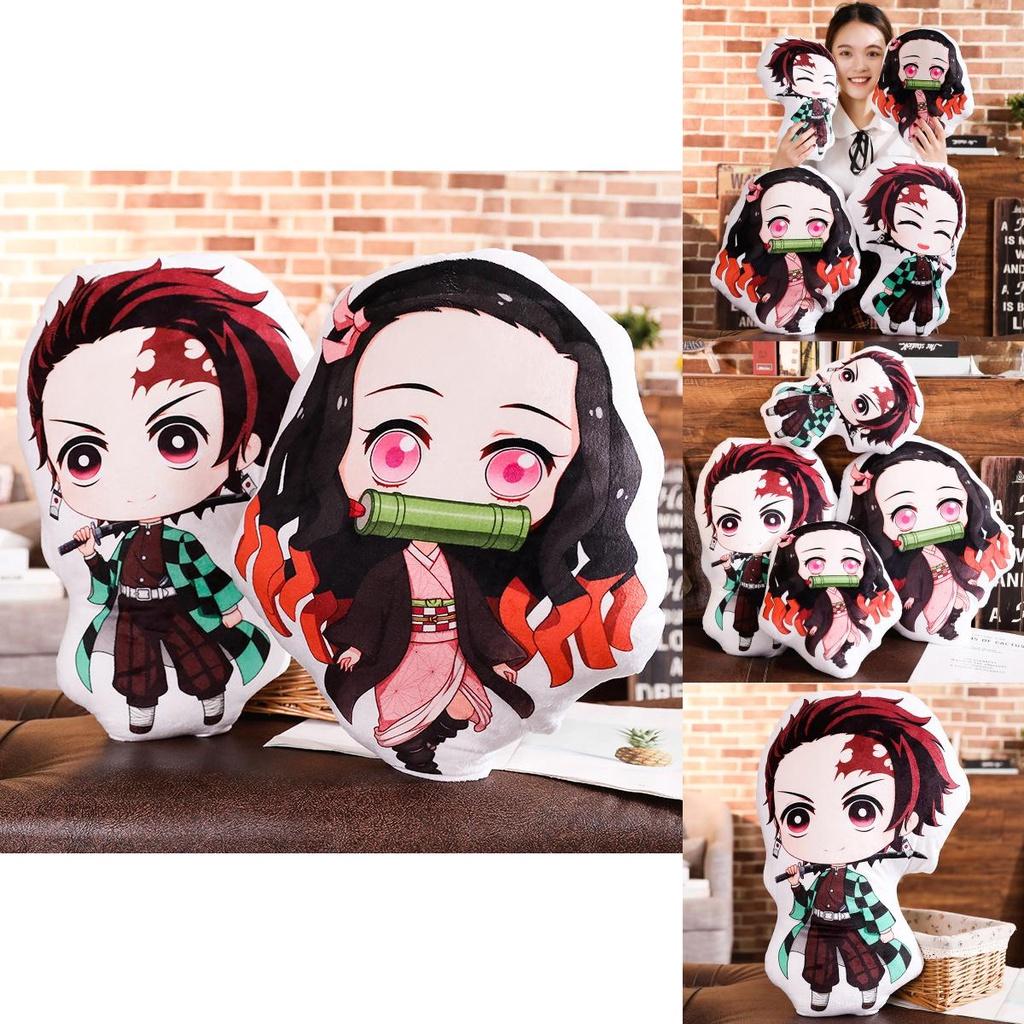 Soft Plush Pillow Of Anime Demon Slayer Kimetsu No Yaiba Kamado Nezuko For Kids