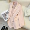 Autumn Fashion Pink Jacket Perfect for Casual and Formal Outings