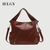 Fashionable All-Match Texture Commuter Shoulder Messenger Bag Large Capacity