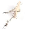 Small Pet Hamster Mice Squirrel Wooden Swing Playing Toy Cage Hanging Decor