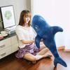 Simulated Shark Doll Plush Toy Aquarium Big Shark Children's Ragdoll Sleeping Pillow Birthday Gift Female