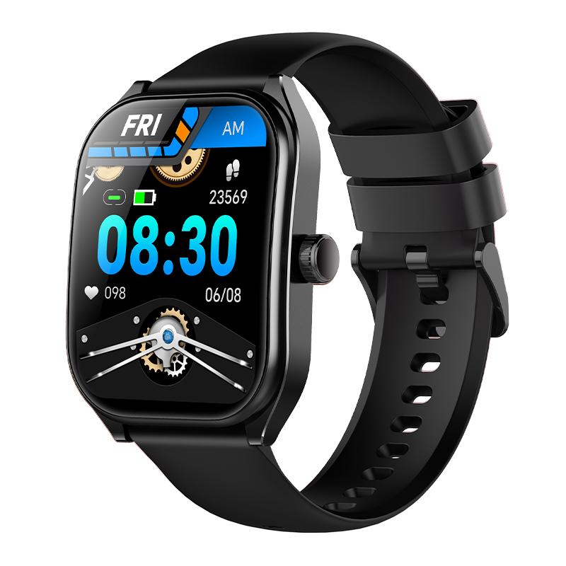 Curve 2.01'' Couple Smart Watch IP68 Waterproof HD Screen Health Monitoring with Blood Pressure Home Monitoring 100+ Sport Modes