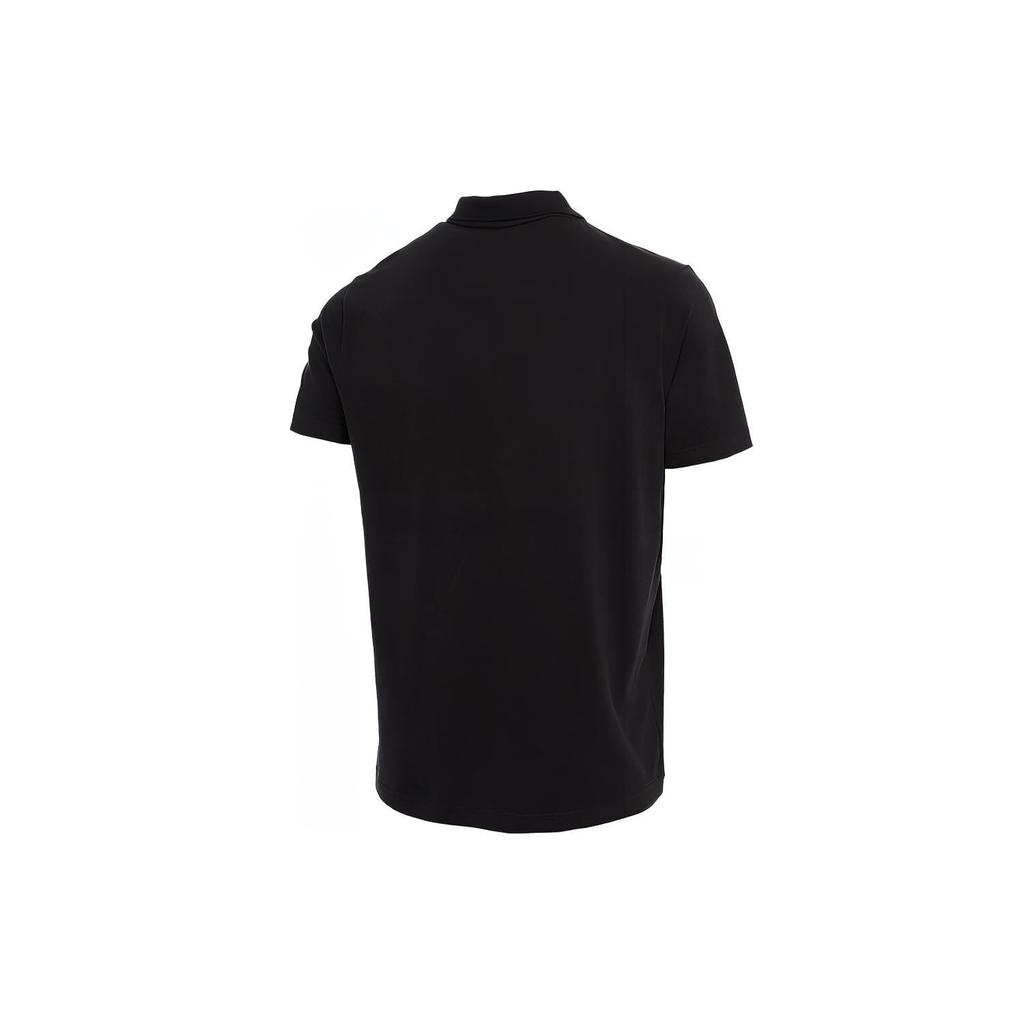 PUMA Polo Shirts Men's Black Polo Collar Moderate Straight Fit 656579-03