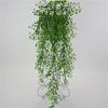 80cm Artificial Plant Colorfast Realistic Faux Flowers Wall Hanging Simulation Rattan for Home Door Mantel