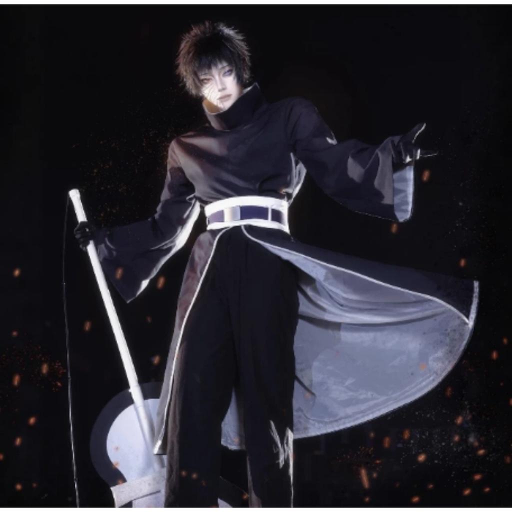 Uchiha Obito Anime Cosplay Kostümleri Cadılar Bayramı Kostümleri Kadın Erkek Japon Elbise Kimono Performans Festivali