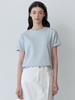 LE STUDIO Cuff Sleeve Short Sleeve T-Shirt 5 Colors