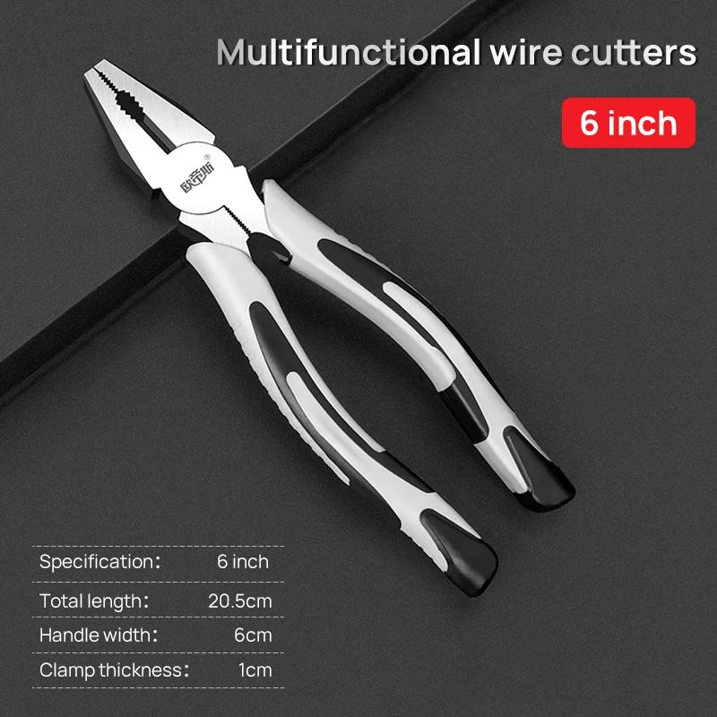 Multifunktionale Universal-Diagonalzange Spitzzange Hardware-Werkzeuge Universal-Drahtschneider Elektriker-Drahtzange