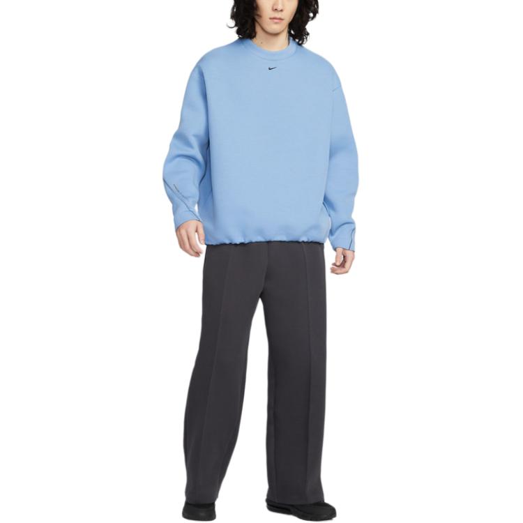 Nike Comfortable Soft Drop Shoulder Pullover Sweatshirt Men Tops HV6538-486