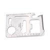 11 In 1 Portable Outdoor Camping Survival Multi-Tool Tourism Equipment Mini Card