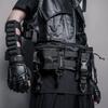 Hip Hop Odpinany Pas Męski Damski Crossbody Torba Na Klatkę Piersiową Street Casual Nerka