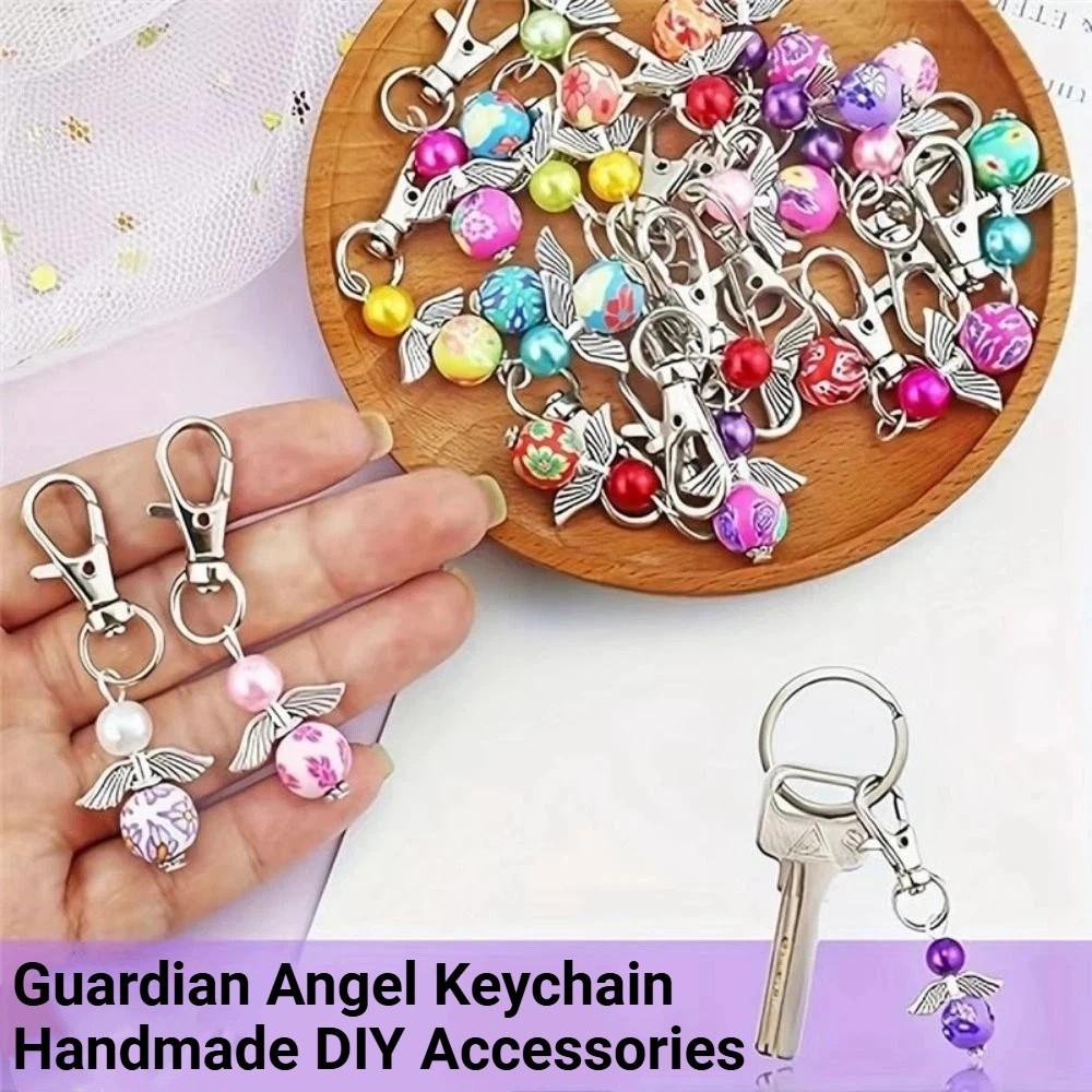 30Pcs/Set Colorful Guardian Angel Pendant Creative Angel Fairy Dangle Charms DIY Crafts