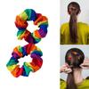 Rainbow Hair Rings Adjustable Headbands Durability Hair Loops Versatiles Hairband for Various Occasion