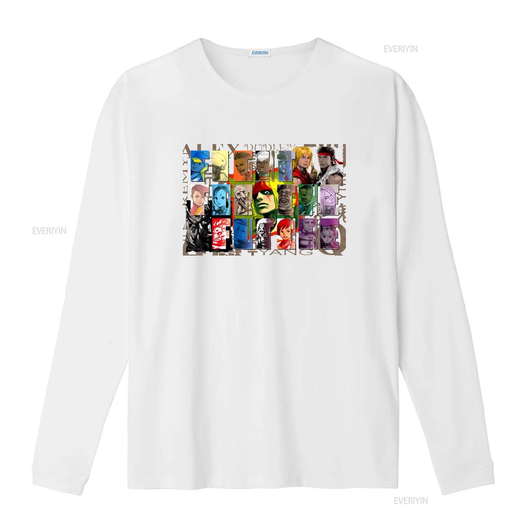 SF3 3rd Strike Cover Art Premium T shirt s for Him Her Arcade vintage Washed Top For Everyday Wear graphic fashion Comfortable