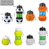 Climbing Buckle Silicone Collapsible Water Bottle 550ml Capacity Portable Water Cup  Picnic
