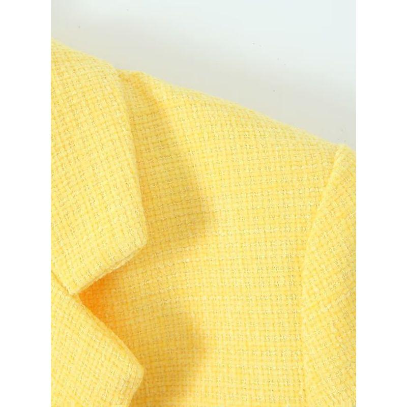 Kaslead New Arrival Women's Clothing Fashion Style Fashion Woolen Suit