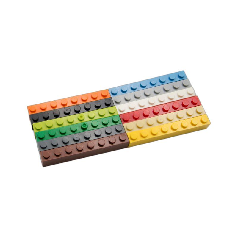 1x8 DIY Building Blocks Compatible with LEGO - 3008 Small Particle Bricks