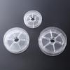 Transparent Plastic Floss Bobbins Flat Thread Spools New Empty Spools  Crafting