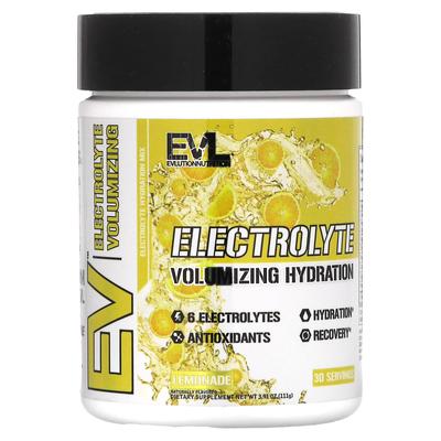 Electrolyte Volumizing Hydration, Lemonade Flavor, 111G(3.91Oz)