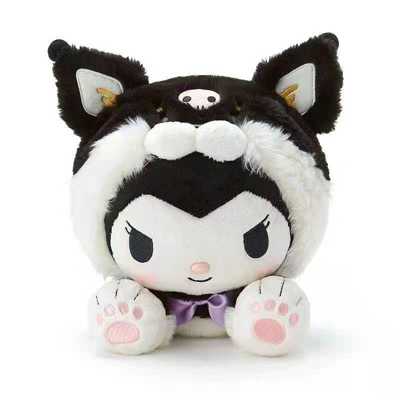 Kuromi Plush Toy With My Melody Soft And Cute Stuffed Doll For Home Decor