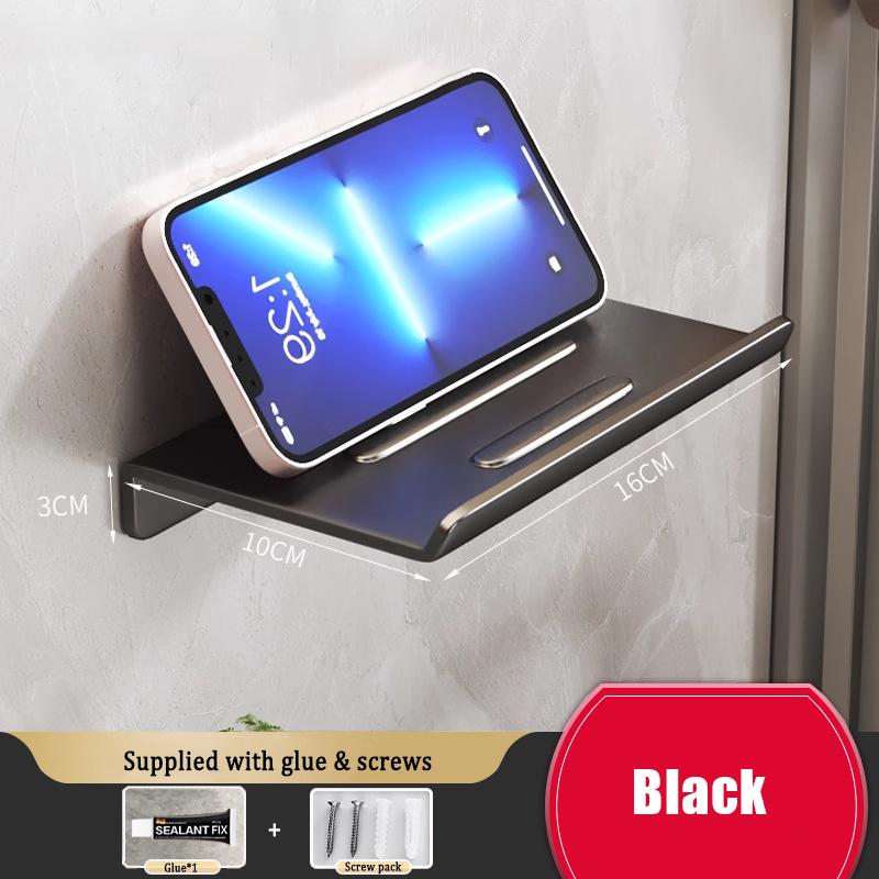 

Алюминиевый настенный держатель для салфеток, не требующий сверления, полка для ванной комнаты, кухонная стойка для рулонной бумаги