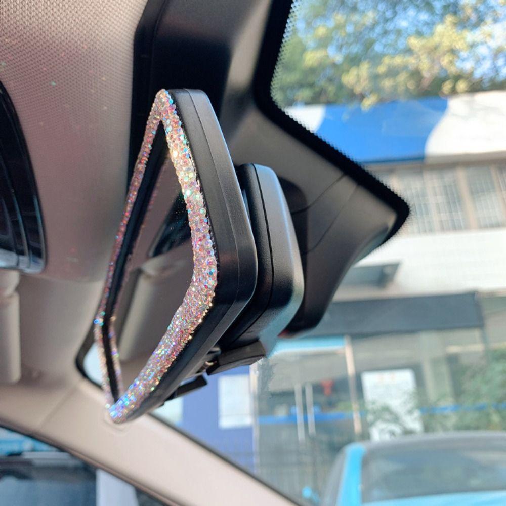 Full Rhinestone Auto Interior Decoration Shiny Crystal Car Styling Accessories Most Vehicles