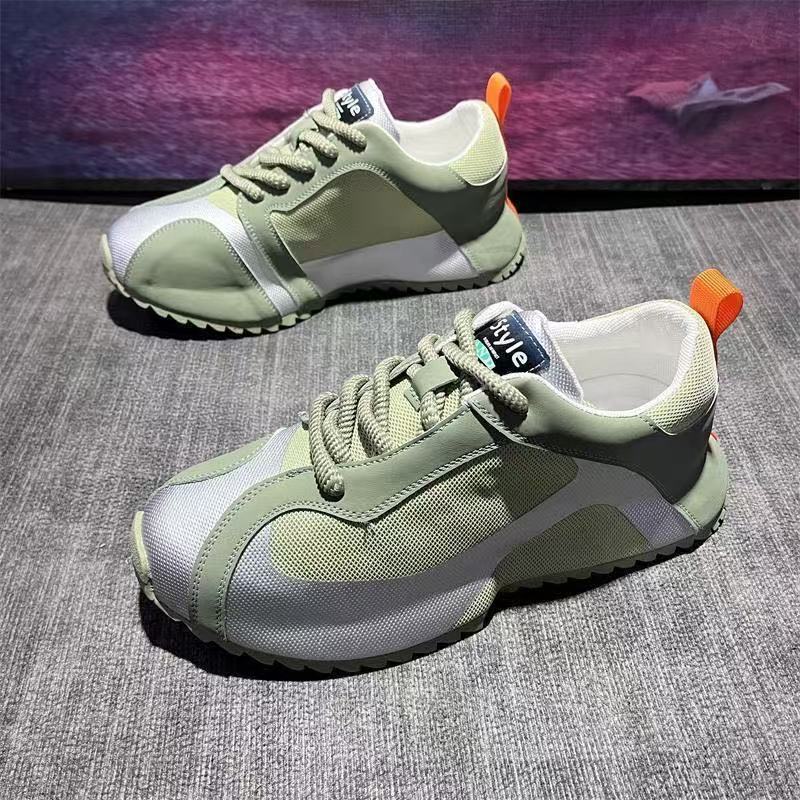 High-grade Men's Ssneakers Summer Mesh Breathable Running Shoes Fashion Platform Heightened Casual Shoes Zapatillas Para Hombre