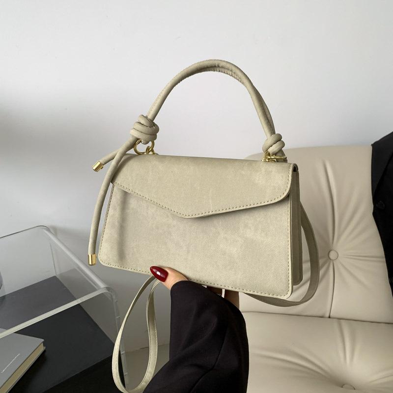 Stylish and simple small bag women's 2025 new shoulder messenger bag small square bag