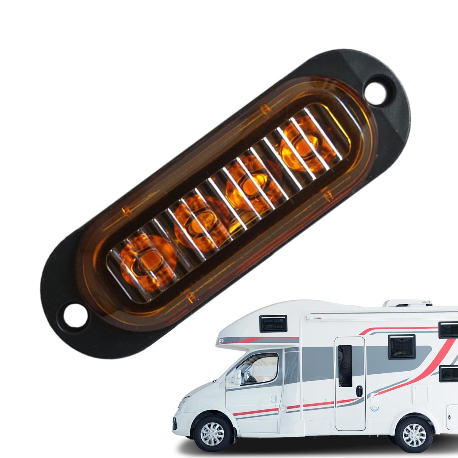 

Trailer Marker Lights, Truck Marker Lights - Trailer Side Marker Lights Truck Side Lights Please refer to the description жёлтый