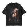 Twilight Bella & Edward Movie Scene Graphic Unisex Heavy Cotton Vintage Black Streetwear T-Shirt