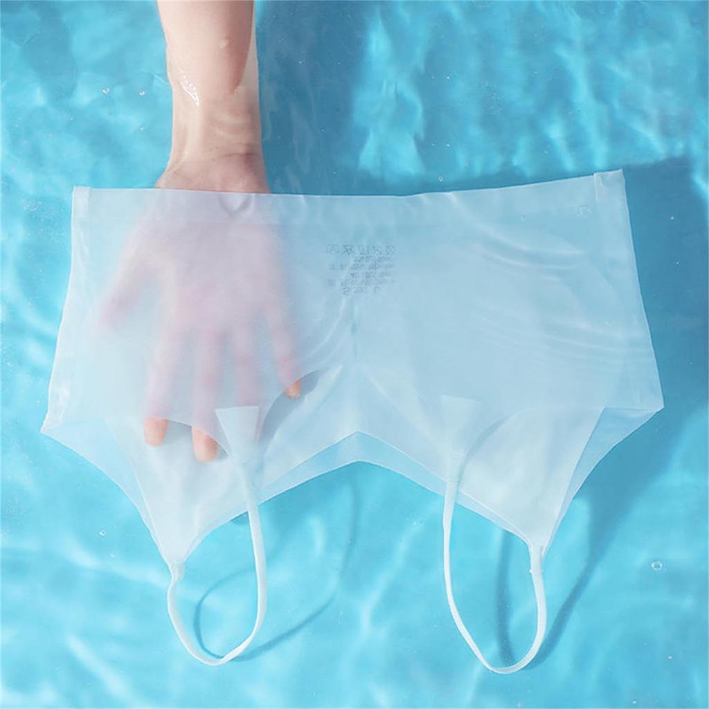 Sling Unsichtbarer Damen-BH Gepolsterter Büstenhalter Nahtloser ultradünner Eisseiden-BH Push-Up-BH Dessous Kabellose Bralette-Unterwäsche