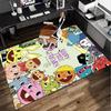 Happy Tree Friends Anniversary Office Rug Chair Mat, Game Carpet, Suitable for Front Door, Bedroom, Living Room, Desk, Holiday Gift