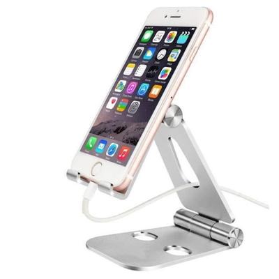 Phone Holder - Aluminum - AE30735 - Compatible 4-8 Inches - Silver Color - 1 Unit