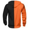 Men's Halloween Hoodie Funny Pumpkin Face Hoodie Scary Long Sleeve Top