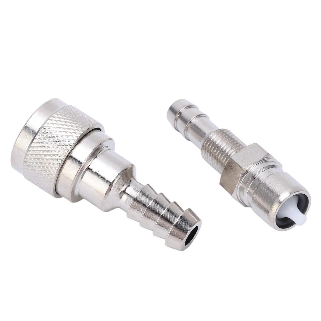 2PCS Metal Alloy Fuel Line Connectors 3B2 70250 for 5HP to 90HP Outboard Engines